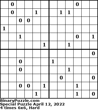 Binary Puzzle