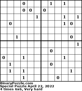 Binary Puzzle