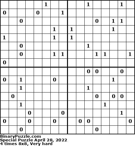 Binary Puzzle