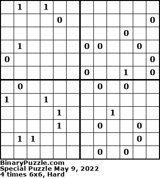 Binary Puzzle
