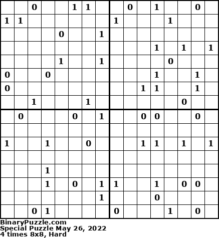Binary Puzzle
