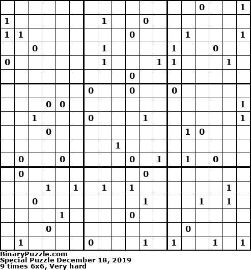 Binary Puzzle