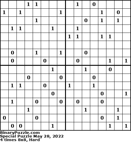 Binary Puzzle