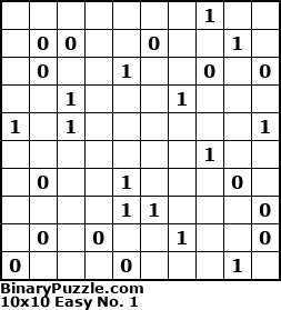 Binary Puzzle