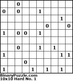 Binary Puzzle
